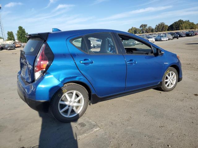 JTDKDTB39H1595281 - 2017 TOYOTA PRIUS C BLUE photo 3