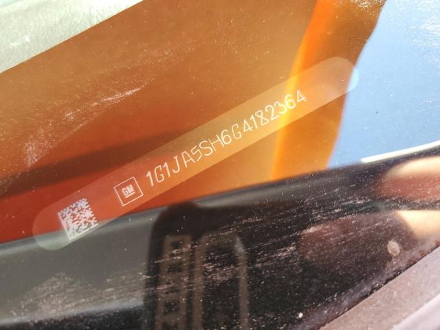 1G1JA5SH6G4182364 - 2016 CHEVROLET SONIC LS Gümüş foto 13