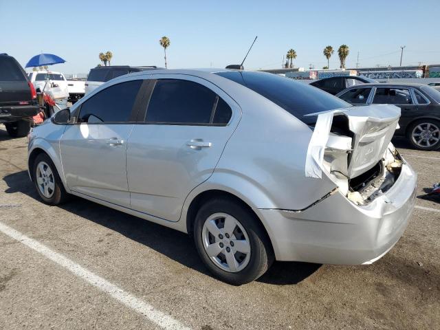 1G1JA5SH6G4182364 - 2016 CHEVROLET SONIC LS SILVER photo 2