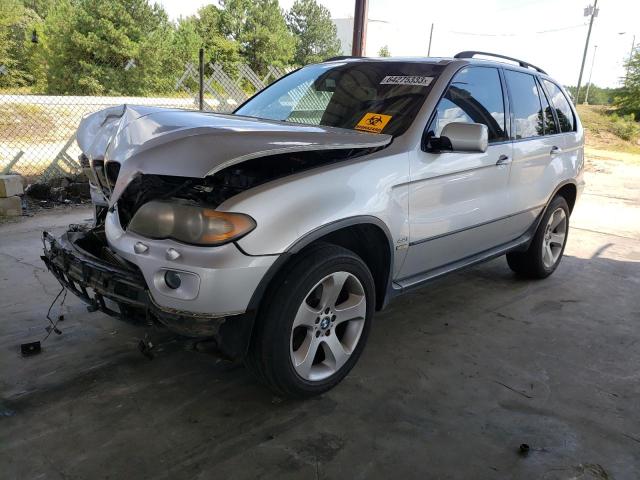 5UXFB53516LV21016 - 2006 BMW X5 4.4I SILVER photo 1