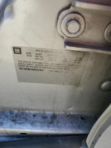1G11C5SA1DF207054 - 2013 CHEVROLET MALIBU 1LT SILVER photo 13