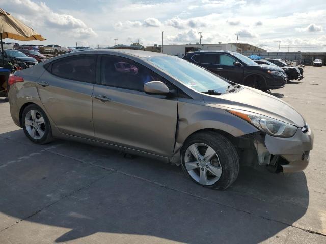 5NPDH4AEXDH369307 - 2013 HYUNDAI ELANTRA GLS GRAY photo 4