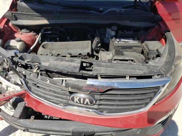 KNDPB3A28D7443732 - 2013 KIA SPORTAGE BASE RED photo 12