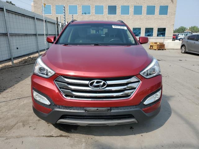 5XYZUDLB9EG165255 - 2014 HYUNDAI SANTA FE S RED photo 5