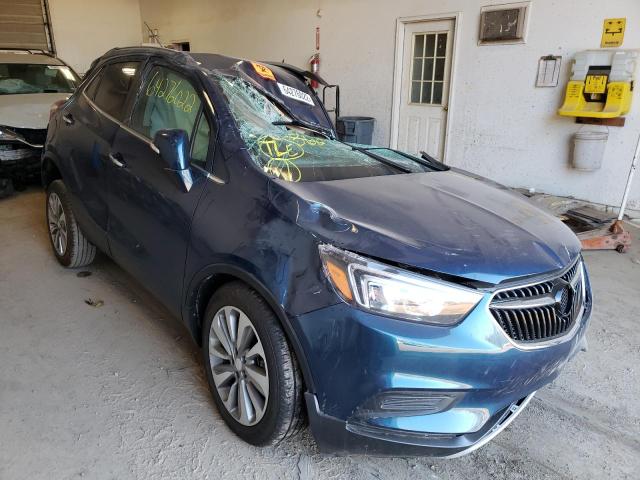 KL4CJASB6KB962965 - 2019 BUICK ENCORE PREFERRED Көк фото 1