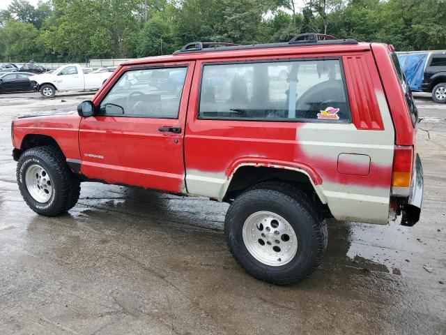 1J4FT27P2YL270836 - 2000 JEEP CHEROKEE SE RED photo 2