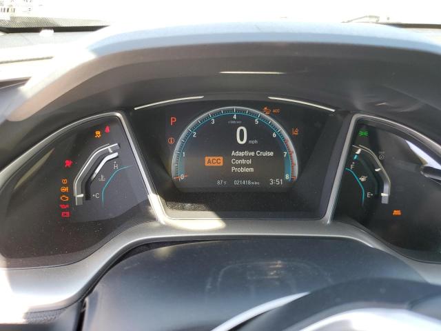 19XFC1F72KE216082 - 2019 HONDA CIVIC EXL თეთრი ფოტო 9