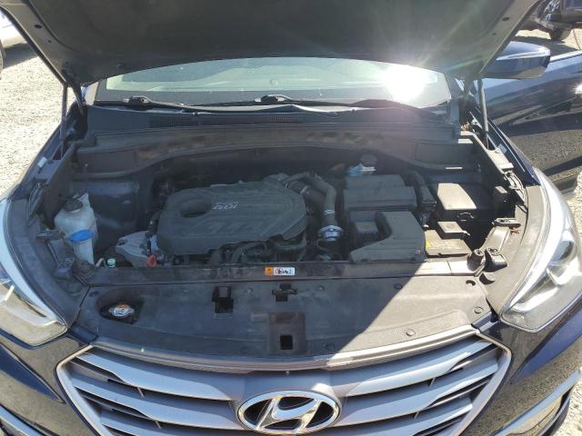5XYZWDLA1JG526148 - 2018 HYUNDAI SANTA FE S BLUE photo 12