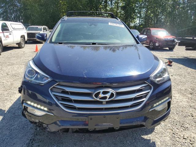 5XYZWDLA1JG526148 - 2018 HYUNDAI SANTA FE S BLUE photo 5