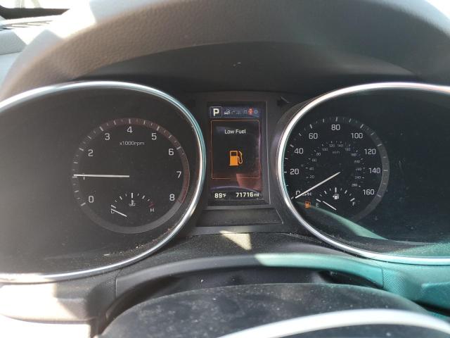 5XYZWDLA1JG526148 - 2018 HYUNDAI SANTA FE S BLUE photo 9