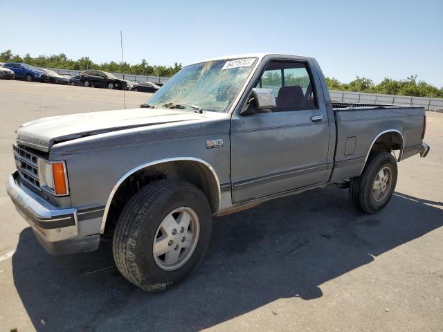 1GCCT14Z2K8203396 - 1989 CHEVROLET S TRUCK S10 GRAY photo 1