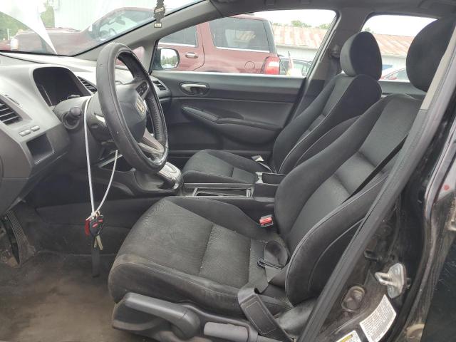 19XFA1F61AE041495 - 2010 HONDA CIVIC LX-S Սև լուսանկար 7