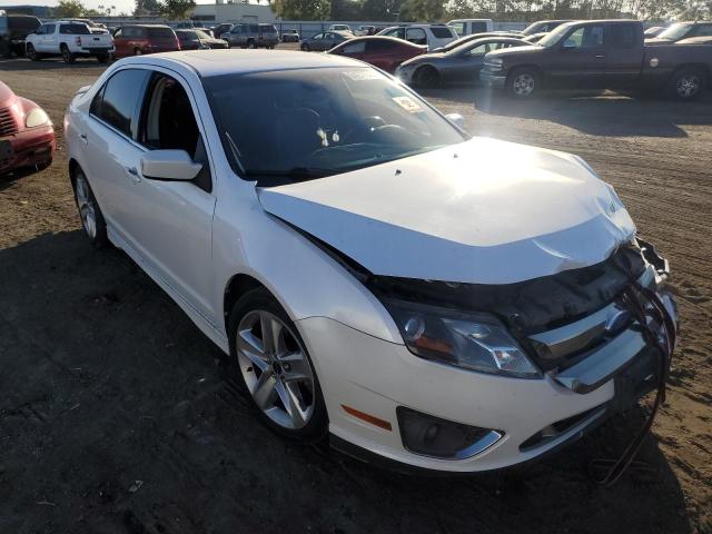 3FAHP0KC2BR286657 - 2011 FORD FUSION SPORT WHITE photo 1