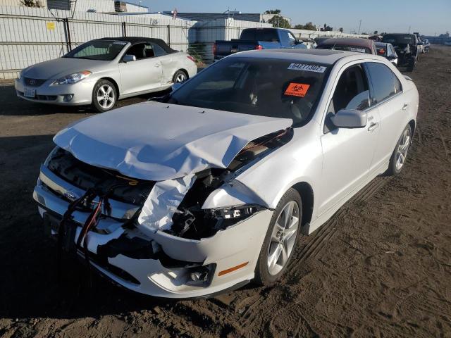 3FAHP0KC2BR286657 - 2011 FORD FUSION SPORT WHITE photo 2