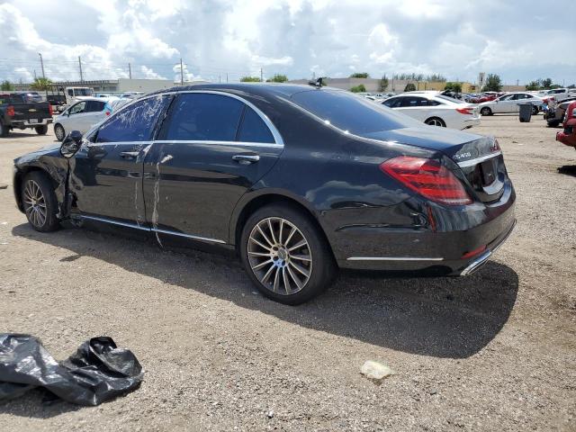 WDDUG6EB8KA459905 - 2019 MERCEDES-BENZ S 450 4MATIC BLACK photo 2