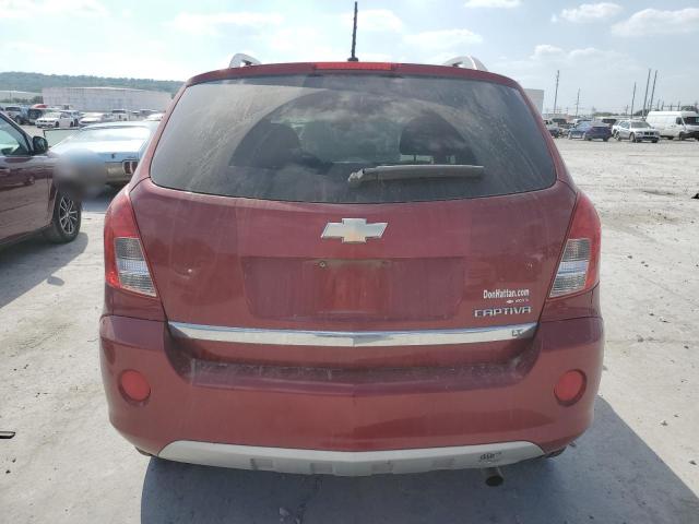 3GNFL3EK4DS526490 - 2013 CHEVROLET CAPTIVA LT RED photo 6