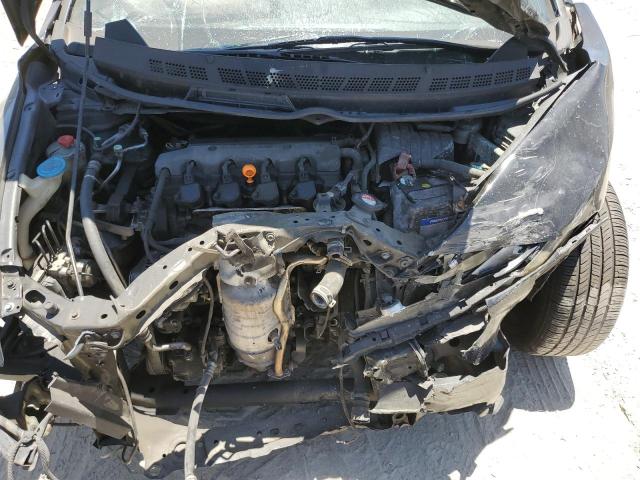 19XFA1F5XAE052972 - 2010 HONDA CIVIC LX BLACK photo 11