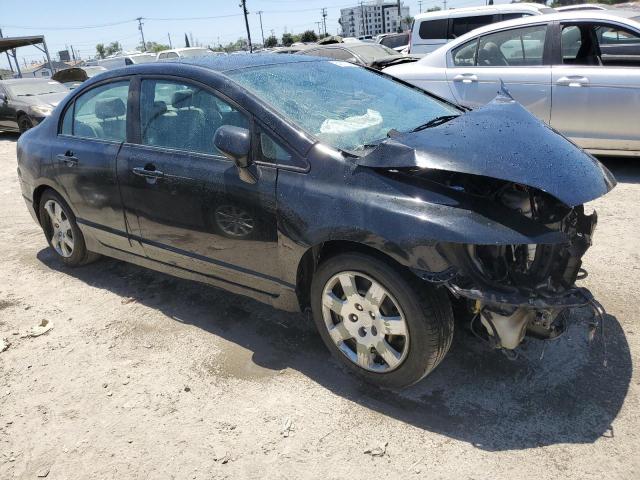 19XFA1F5XAE052972 - 2010 HONDA CIVIC LX BLACK photo 4