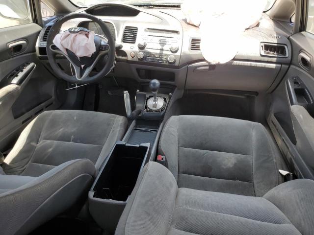 19XFA1F5XAE052972 - 2010 HONDA CIVIC LX BLACK photo 8