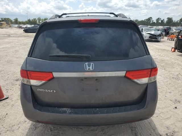 5FNRL5H69FB092966 - 2015 HONDA ODYSSEY EXL GRAY photo 6