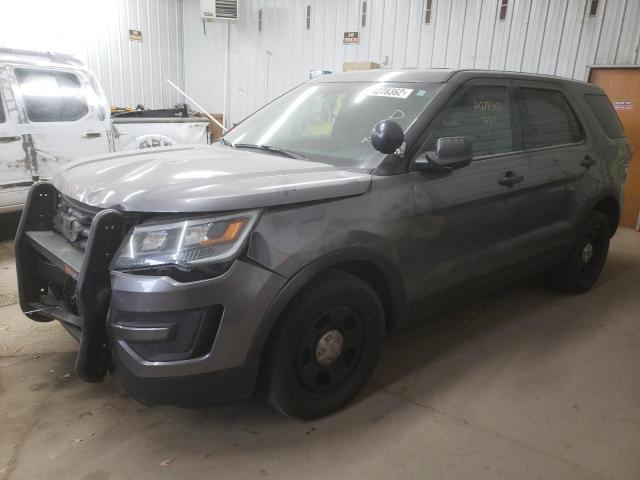 1FM5K8AR9KGA79508 - 2019 FORD EXPLORER POLICE INTERCEPTOR GRAY photo 2