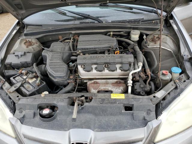 2HGES16355H580292 - 2005 HONDA CIVIC DX VP GRAY photo 11