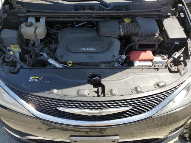 2C4RC1EG3HR633555 - 2017 CHRYSLER PACIFICA TOURING L PLUS BLACK photo 12