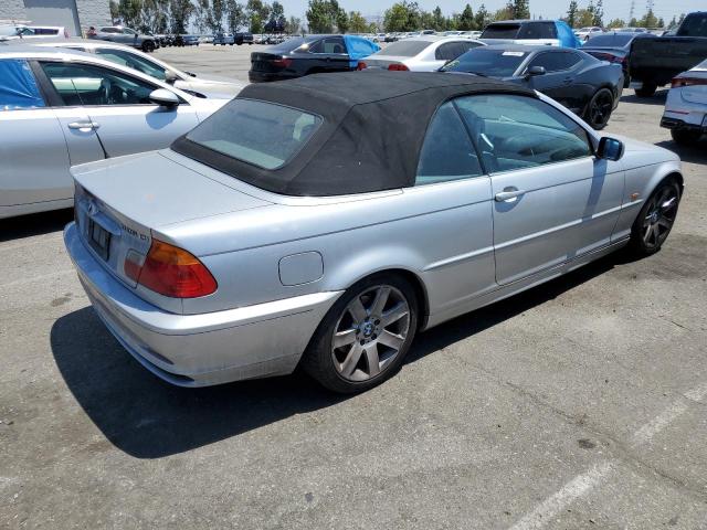 WBABS33401JY51274 - 2001 BMW 325 CI ვერცხლისფერი ფოტო 3