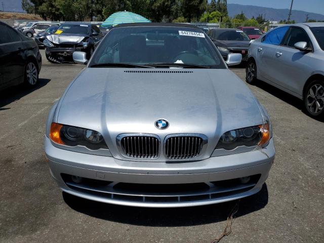 WBABS33401JY51274 - 2001 BMW 325 CI ვერცხლისფერი ფოტო 5