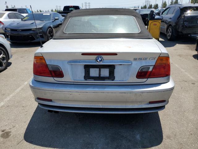 WBABS33401JY51274 - 2001 BMW 325 CI ვერცხლისფერი ფოტო 6