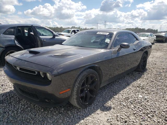 2C3CDZAGXGH234741 - 2016 DODGE CHALLENGER SXT GRAY photo 1