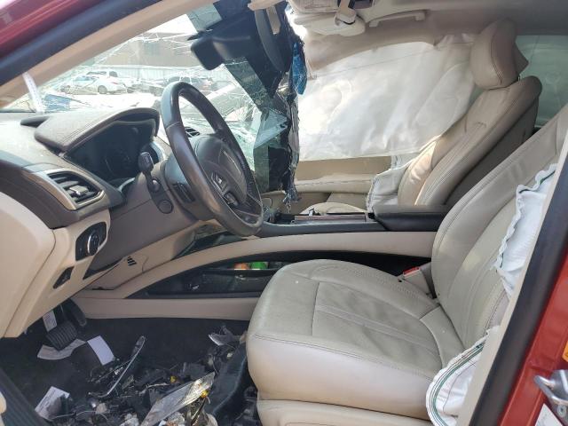 3LN6L5FC1JR608025 - 2018 LINCOLN MKZ RESERVE წითელი ფოტო 7