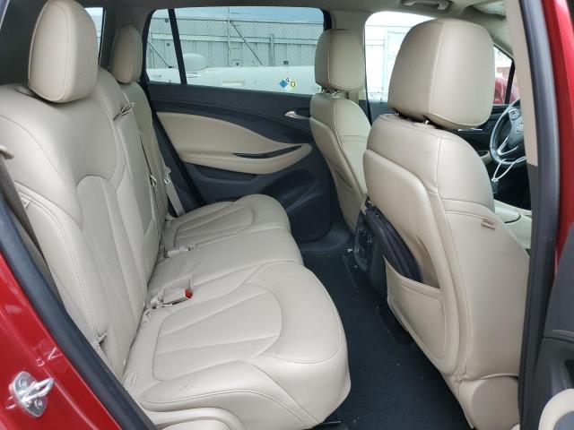 LRBFXFSX3HD019079 - 2017 BUICK ENVISION PREMIUM II RED photo 11