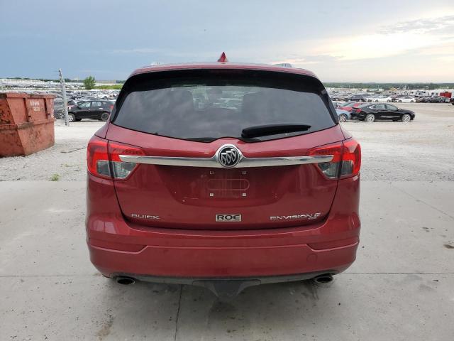 LRBFXFSX3HD019079 - 2017 BUICK ENVISION PREMIUM II RED photo 6