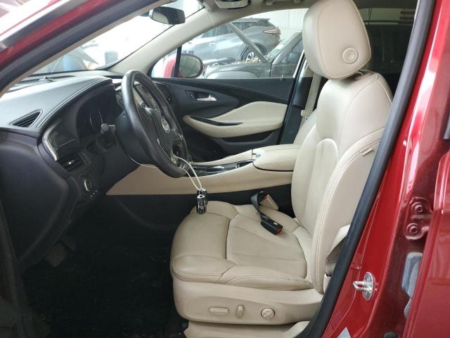 LRBFXFSX3HD019079 - 2017 BUICK ENVISION PREMIUM II RED photo 7