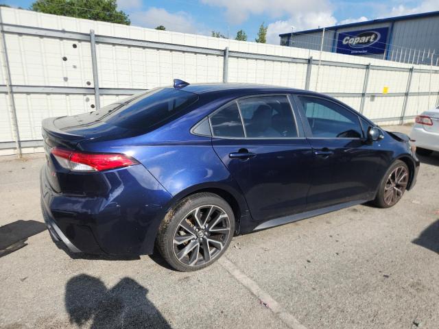 JTDS4RCE6LJ023323 - 2020 TOYOTA COROLLA SE Blau Foto 3