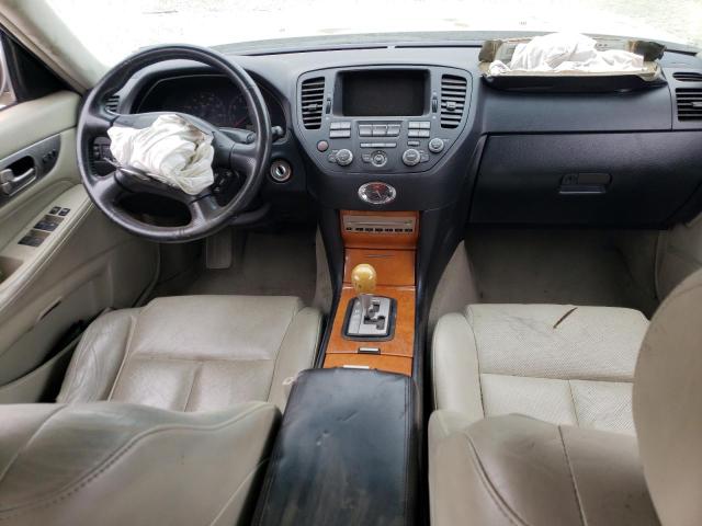 JNKAY41E04M400152 - 2004 INFINITI M45 BEIGE photo 8