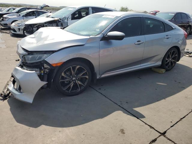 19XFC2F84KE035340 - 2019 HONDA CIVIC SPORT SILVER photo 1