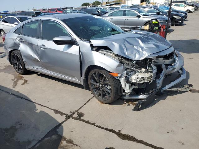 19XFC2F84KE035340 - 2019 HONDA CIVIC SPORT SILVER photo 4