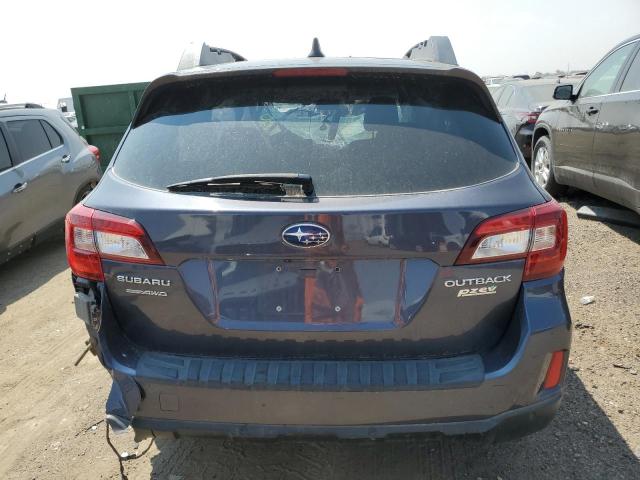 4S4BSANC1H3287107 - 2017 SUBARU OUTBACK 2.5I LIMITED BLUE photo 6