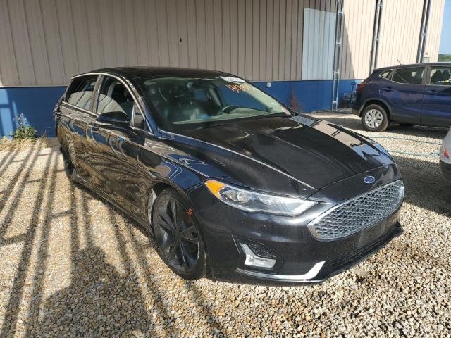 3FA6P0D94LR131294 - 2020 FORD FUSION TITANIUM BLACK photo 4