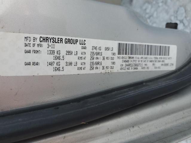 2A4RR5DG7BR687515 - 2011 CHRYSLER TOWN & COU TOURING 银色 照片 13