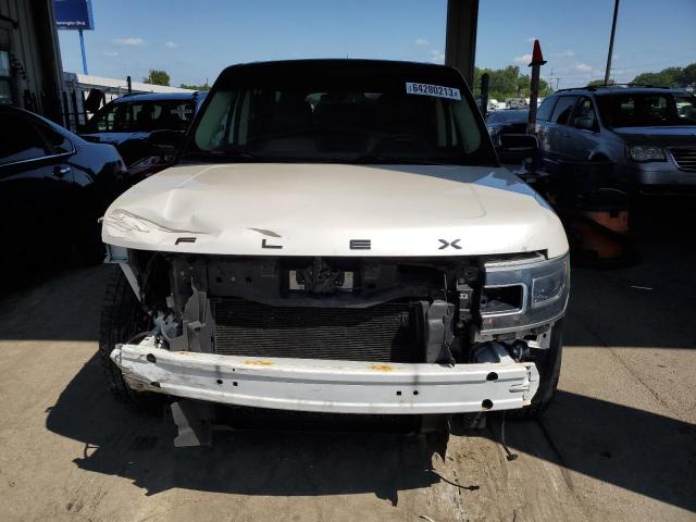 2FMHK6D83GBA03219 - 2016 FORD FLEX LIMITED WHITE photo 5