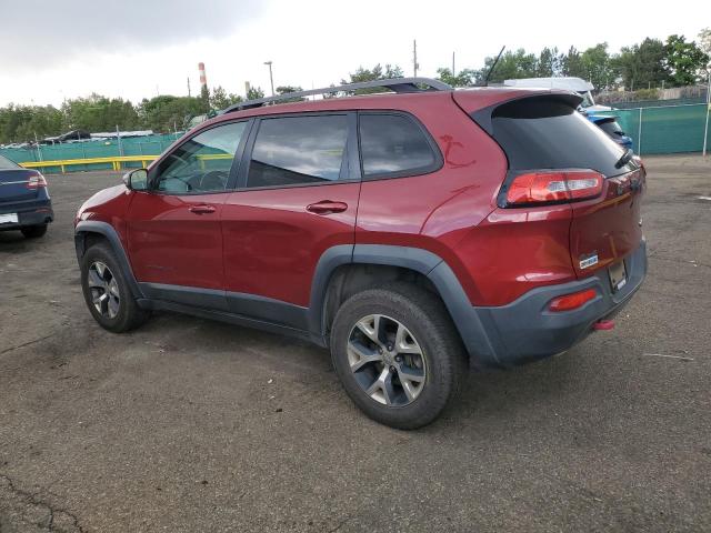 1C4PJMBS3FW624091 - 2015 JEEP CHEROKEE TRAILHAWK 红色 照片 2