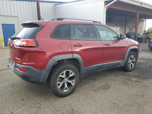 1C4PJMBS3FW624091 - 2015 JEEP CHEROKEE TRAILHAWK 红色 照片 3