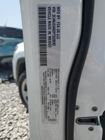 3C4NJDAN2PT528592 - 2023 JEEP COMPASS SPORT თეთრი ფოტო 12