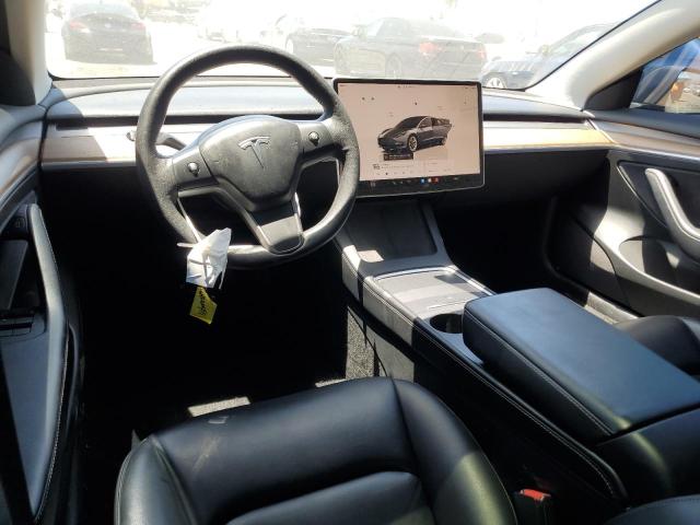 5YJ3E1EB8NF338186 - 2022 TESLA MODEL 3 GRAY photo 8