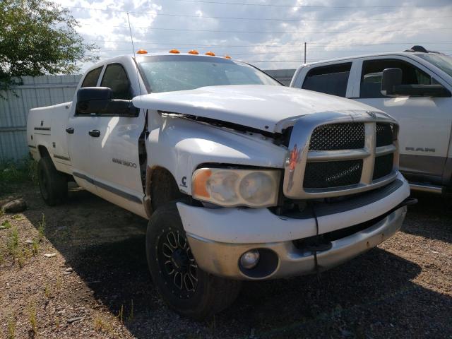 3D7LS38C95G779625 - 2005 DODGE RAM 3500 ST WHITE photo 1