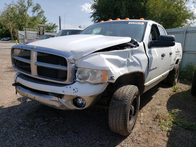 3D7LS38C95G779625 - 2005 DODGE RAM 3500 ST WHITE photo 2