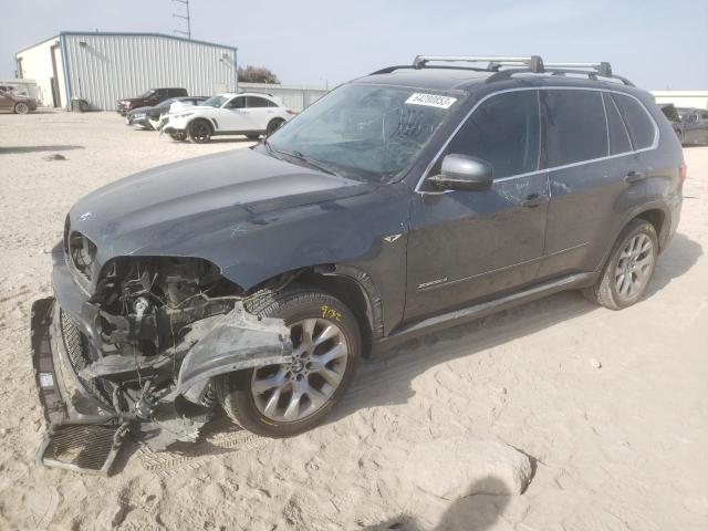 5UXZW0C50D0B90841 - 2013 BMW X5 XDRIVE35D GRAY photo 1